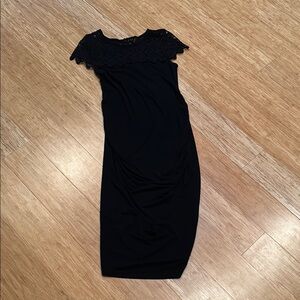 Elegant Black Lace Dress